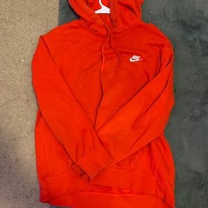 Red NIKE hoodie, i don’t wear it anymore.